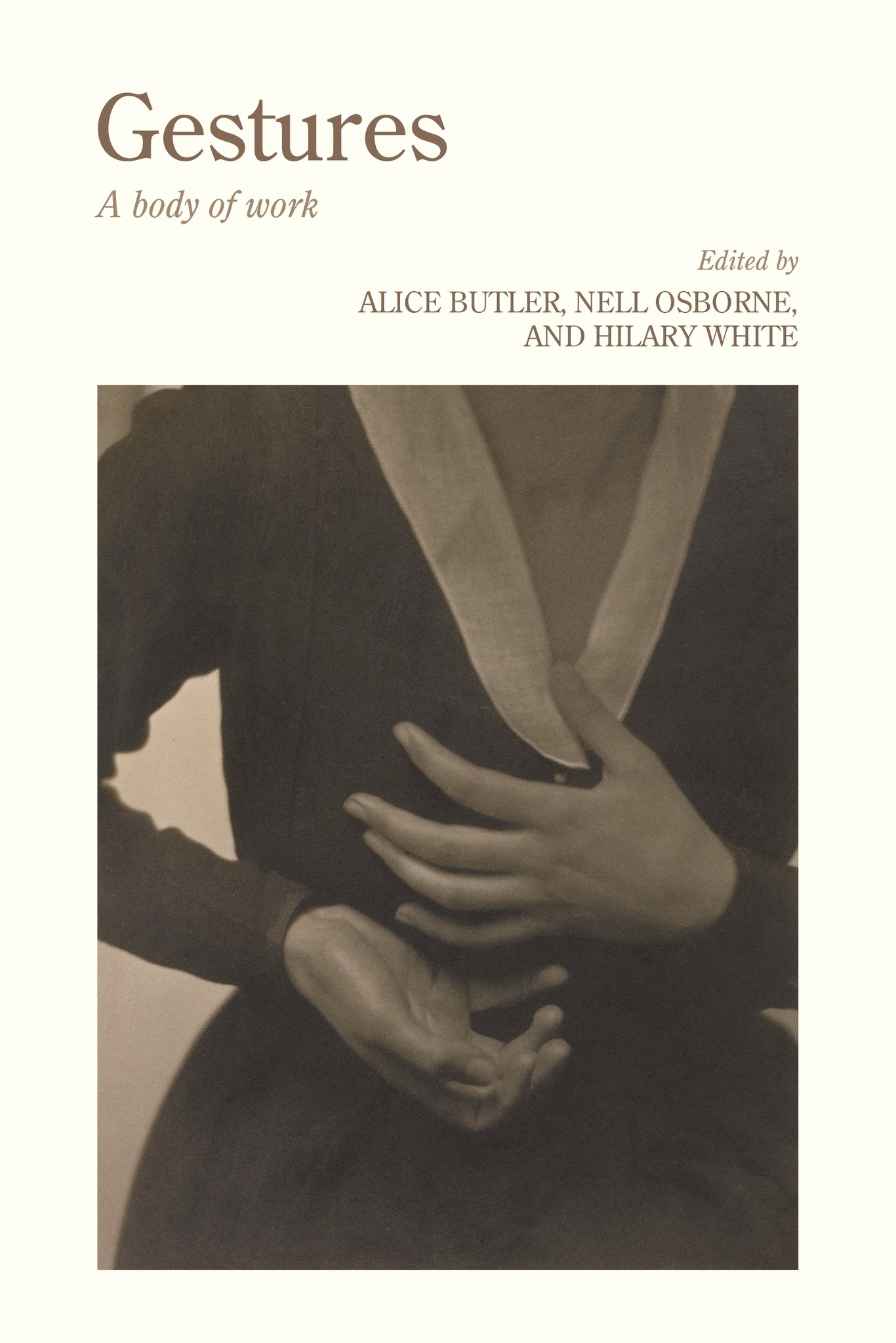 Cover image for Gestures ISBN 9781526198198